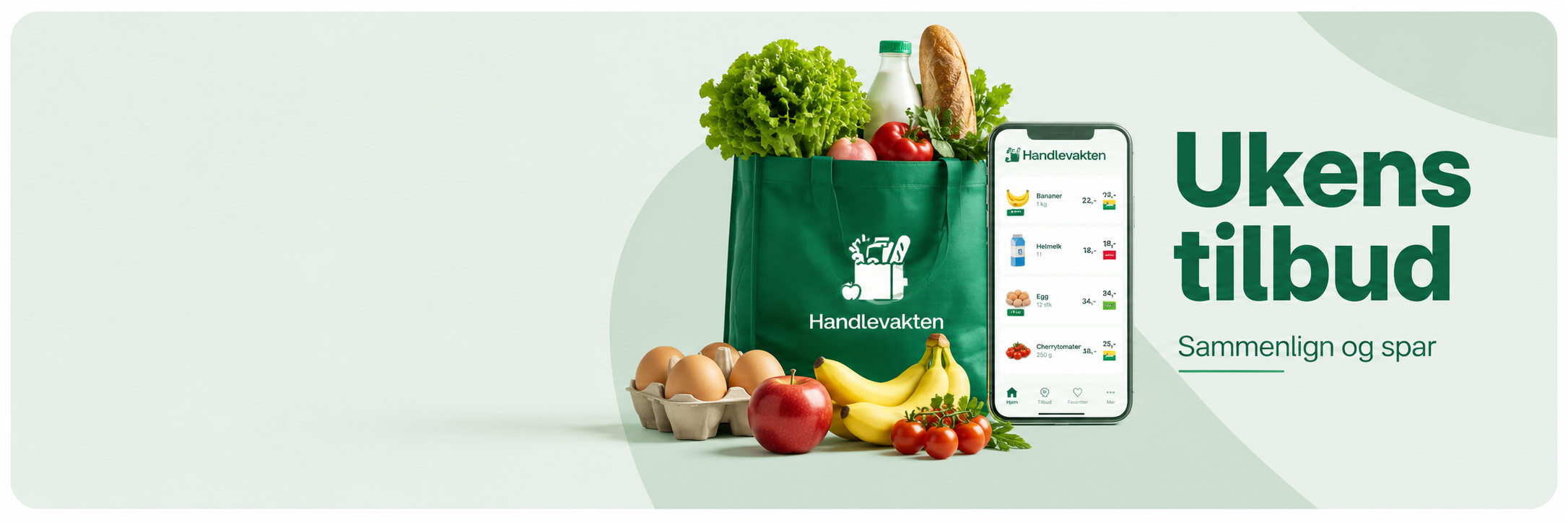 Banner med tilbud